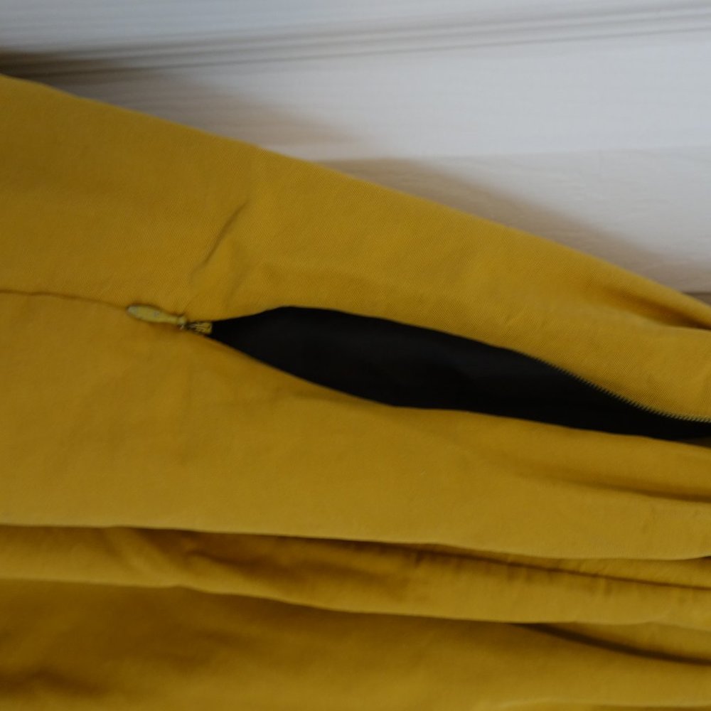 Kate Spade New York yellow RAINEY Fit flare dress - Picture 6 of 8